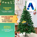 Árvore Natal Pinheiro Luxo | Decoração Volumosa e Elegante Sem Esforço