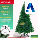 Árvore Natal Pinheiro Luxo | Decoração Volumosa e Elegante Sem Esforço
