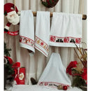 Kit Pano de Copa Festivo | Decoração Natalina e Alta Absorção | Kit 3 Unidades