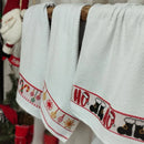 Kit Pano de Copa Festivo | Decoração Natalina e Alta Absorção | Kit 3 Unidades