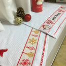 Kit Pano de Copa Festivo | Decoração Natalina e Alta Absorção | Kit 3 Unidades