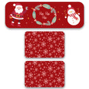 Kit Tapete Natal LuxoClean | Praticidade e Alegria para Receber a Família | Kit 3 Unidades