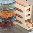 Porta-ovos para geladeira com Rolamento Automático